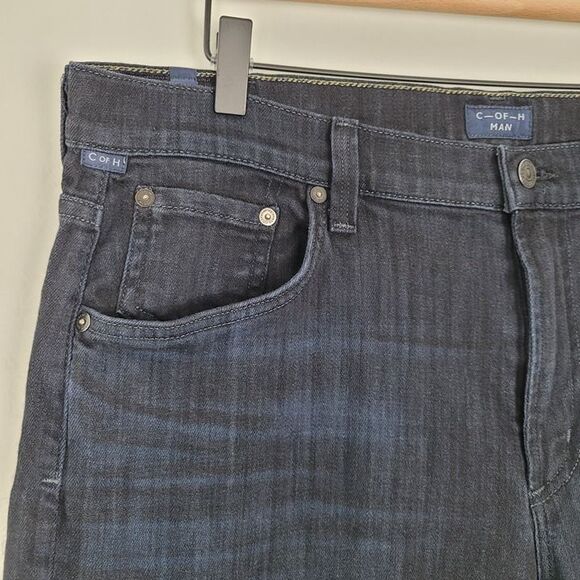 Citizens Of Humanity Size 36 Sid Straight Leg Jeans Dark Wash Blue - Picture 6 of 12